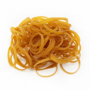 Fabrikant groothandelnatuurrubber geel transparant hoge elasticiteit en taaiheid krab, kreeft bindende landbouwrubber band
