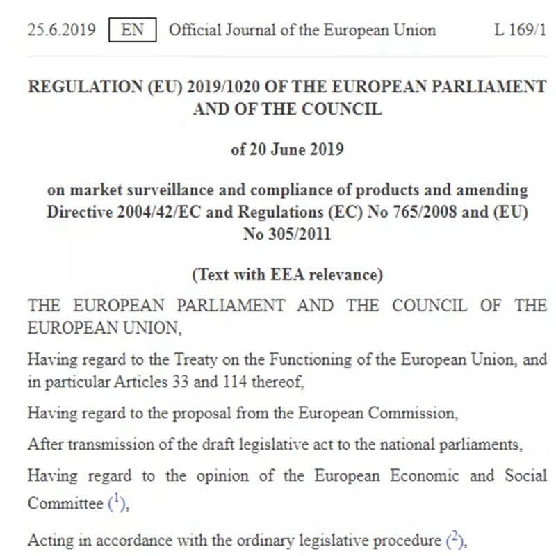 Vanaf 16 juli zullen CE-productennaar de EU worden geëxporteerd, illegaal als ze ditniet hebben!